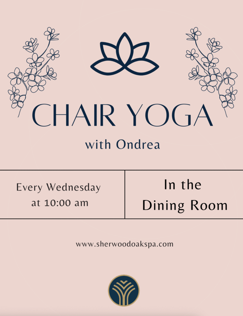 Chair Yoga Every Wednesday